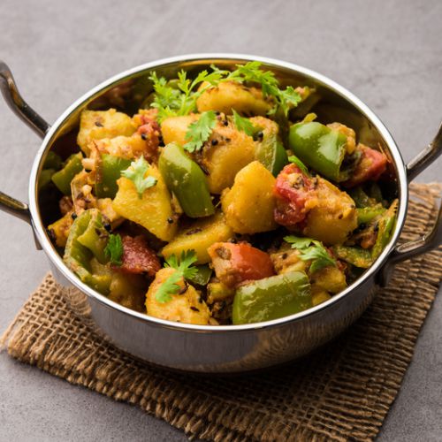 Shimla Mirch Aloo